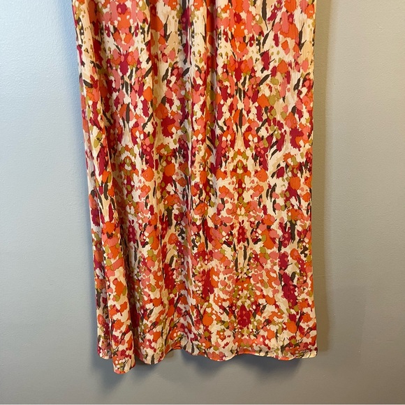 Sundance Dress 100% Silk Floral Sleeveless Ruffled Edge Sundress Sz S EUC - Picture 4 of 6